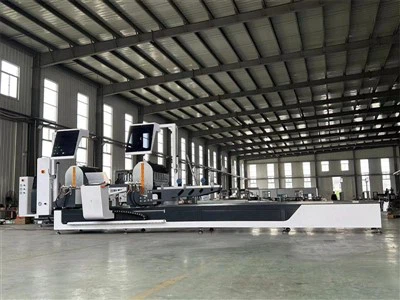 Пила з ЧПУ з подвійною головкою під будь-яким кутом